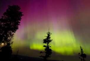 A aurora boreal pode ser visível de Nova York a Idaho