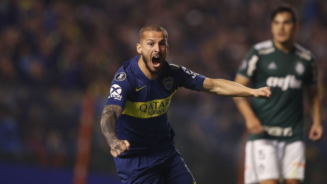 Algoz do Palmeiras se emociona no adeus ao Boca Juniors