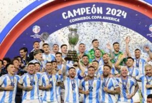 Argentina vence Colômbia e garante bicampeonato da Copa América