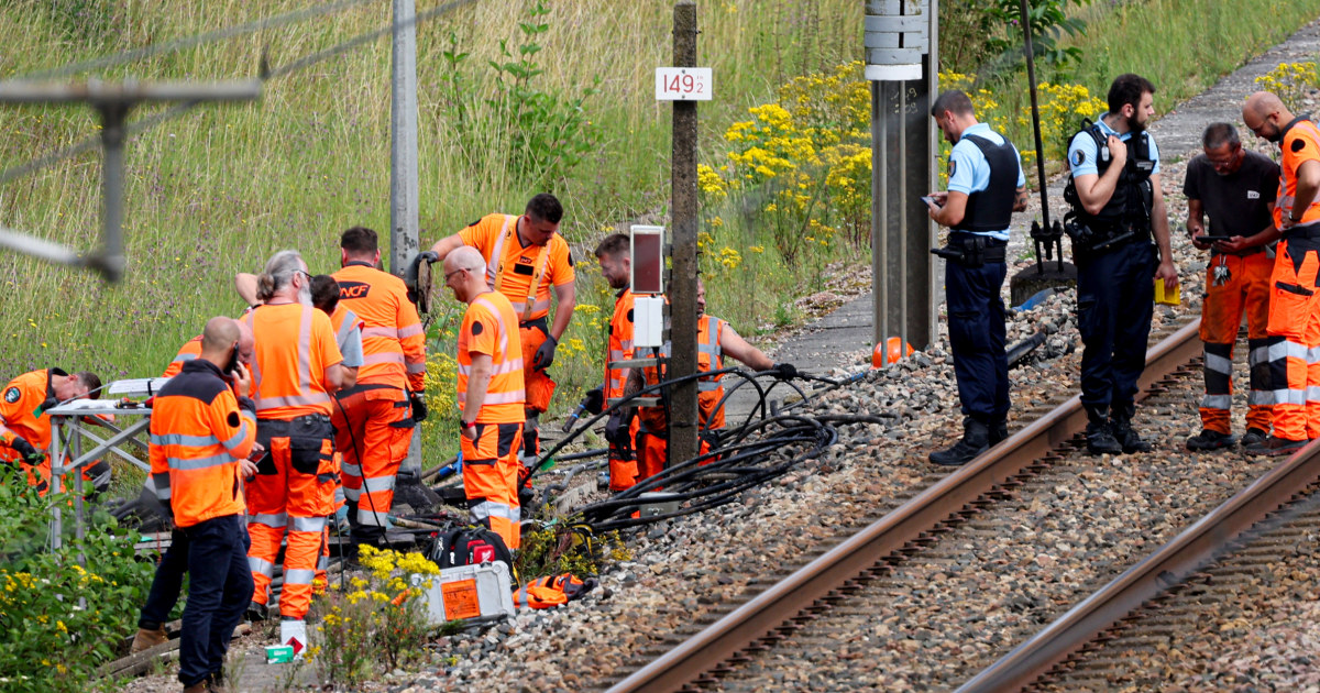 Ataque ao sistema ferroviário destaca ampla gama de ameaças à segurança das Olimpíadas de Paris