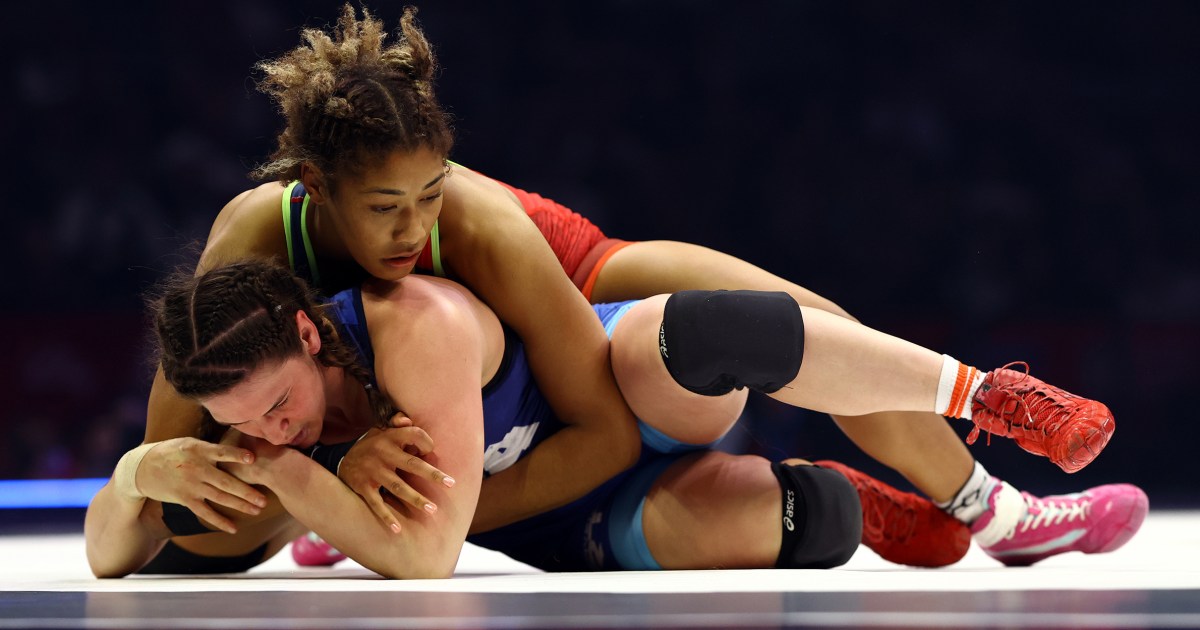 Atraída pela luta livre desde criança, Kennedy Blades sonha com o ouro olímpico desde os 8 anos de idade