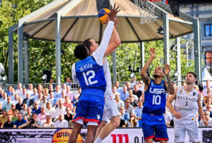 Basquete em ventos de 40 mph? Dentro do mundo selvagem dos aros 3x3