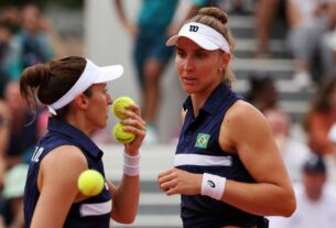 Bia Haddad Maia e Luisa Stefani são eliminadas no torneio de duplas em Paris