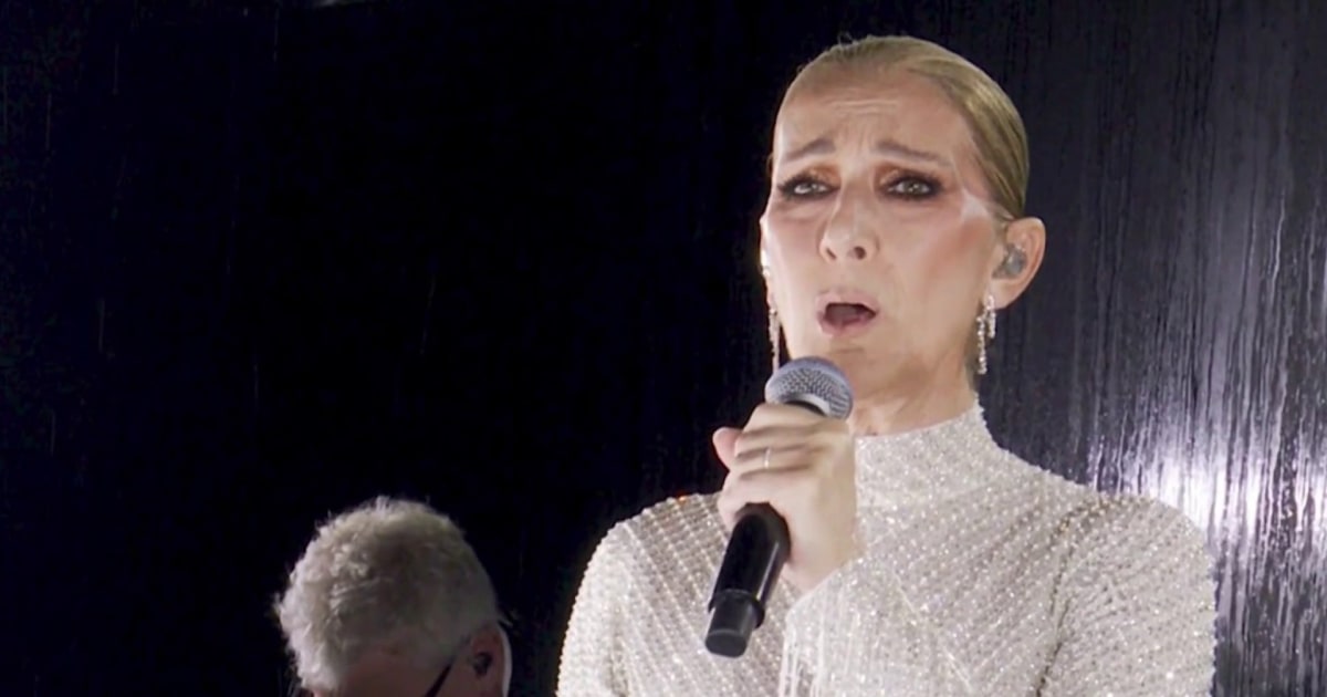 Céline Dion se apresenta na cerimônia de abertura dos Jogos Olímpicos em meio a problemas de saúde