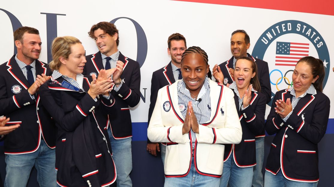 Coco Gauff ainda não acredita que será porta-bandeira com LeBron James