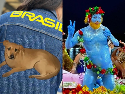 Do show de Lady a “smurf francês”: Veja melhores memes da cerimônia de abertura em Paris