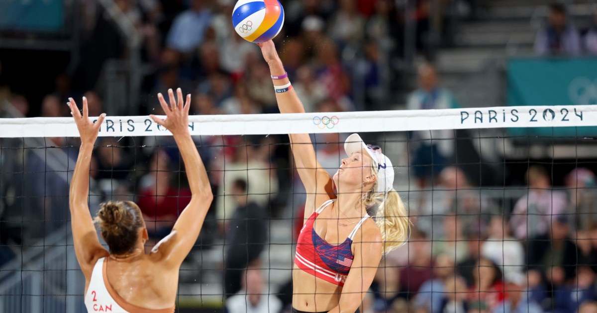 EUA vencem confortavelmente o Canadá na abertura do vôlei de praia feminino