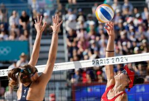 Espanha derrota Itália na fase de grupos do vôlei de praia feminino nas Olimpíadas de 2024