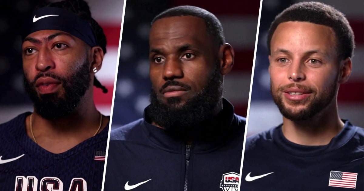 Estrelas da NBA falam com o TODAY sobre a busca pelo ouro nas Olimpíadas de 2024