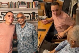 Gilberto Gil e João Gomes jantam juntos no Rio e prometem novidades