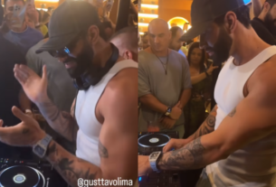 Gusttavo Lima ataca de DJ em bar de Goiânia e reúne multidão