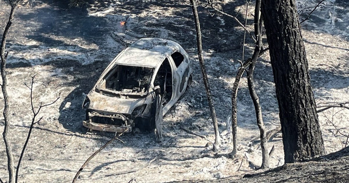 Homem empurrando carro em chamas em barranco iniciou incêndio em Park, queimando mais de 70.000 acres na Califórnia