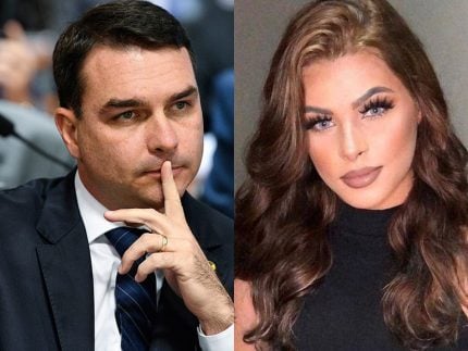 Influenciadora trans se retrata com Flávio Bolsonaro após derrota na Justiça