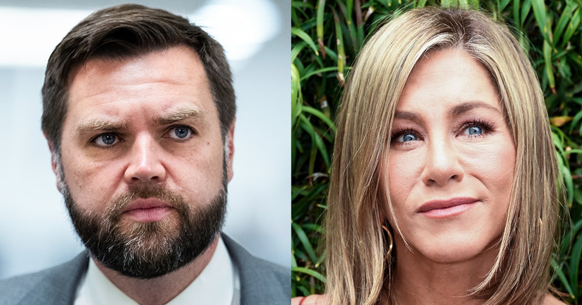 Jennifer Aniston critica JD Vance por comentário sobre "mulheres de gatos sem filhos" em entrevista ressurgida