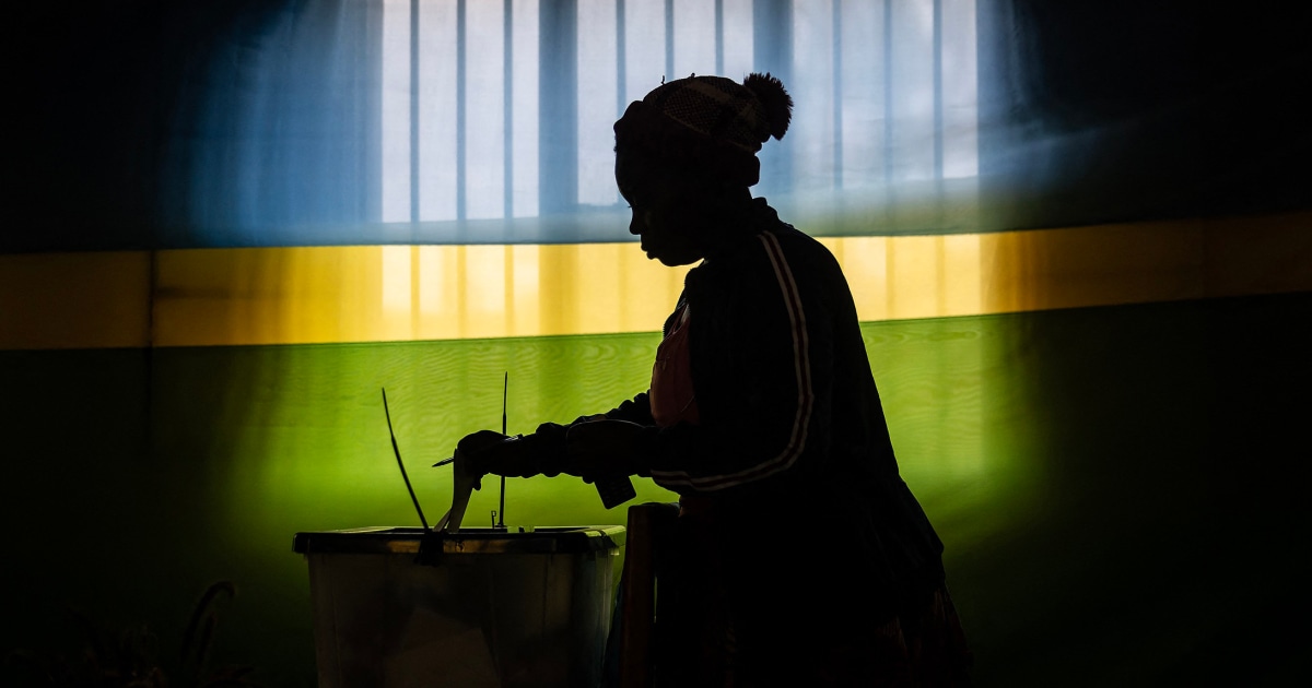 Kagame, do Ruanda, obtém 99% dos votos nas eleições, como esperado