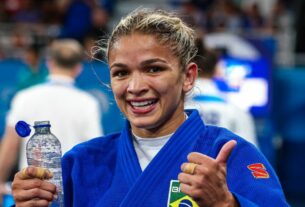 Olimpíada: Larissa Pimenta conquista a medalha de bronze no judô