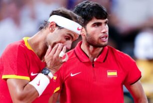 Olimpíada: Nadal e Alcaraz são eliminados do torneio de duplas em Roland Garros