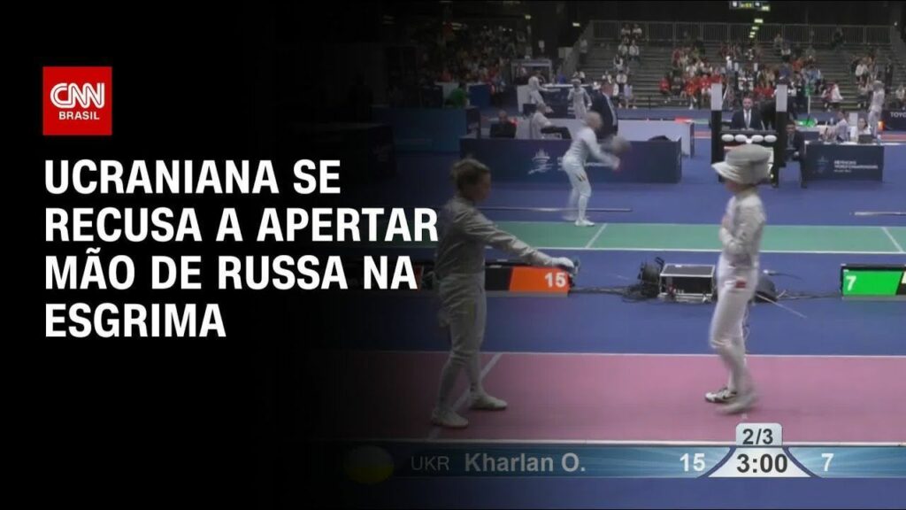 Olimpíada: ucraniana que se recusou a cumprimentar russa consegue primeira medalha do país