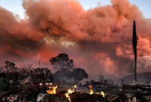 Ordens de evacuação emitidas enquanto o incêndio Nixon queima descontroladamente no sul da Califórnia