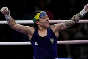 Paris 2024: Bia Ferreira estreia com vitória contra americana no boxe