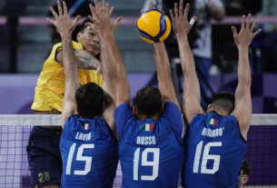 Paris 2024: Com série de erros, Brasil perde para Itália na estreia do vôlei masculino