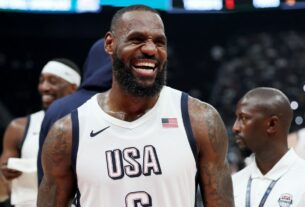 Paris 2024: LeBron James será porta-bandeira dos EUA em cerimônia de abertura