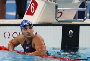 Paris 2024: Maria Fernanda Costa termina em sétimo na natação