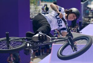 Perris Benegas conquista prata, Deng Yawen ganha ouro no BMX livre feminino