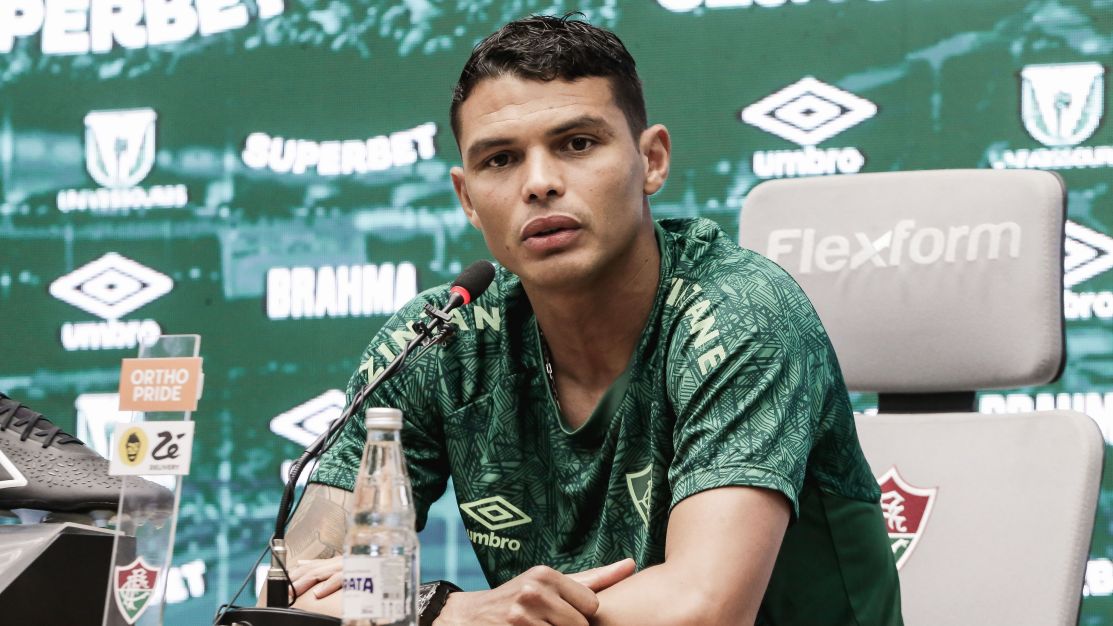 Perto da estreia pelo Fluminense, Thiago Silva analisa luta contra o rebaixamento