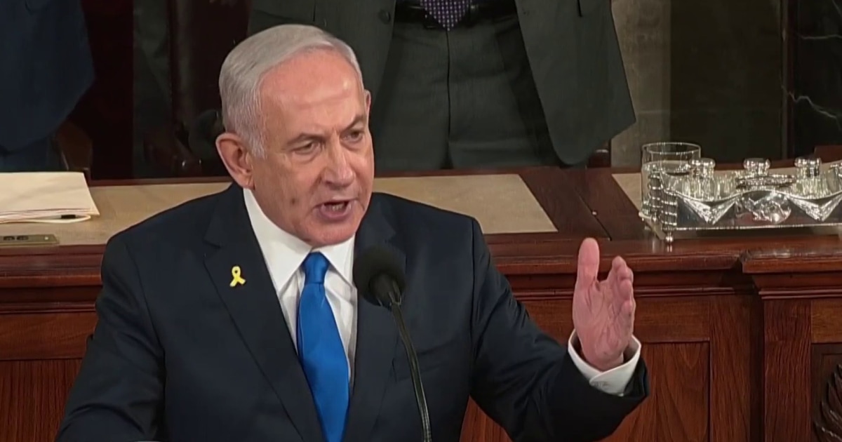 Primeiro-ministro israelense Netanyahu discursa no Congresso