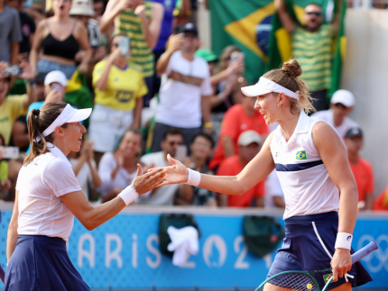 Promessa de medalha, tenistas Bia Haddad Maia e Luísa Stefani são eliminadas