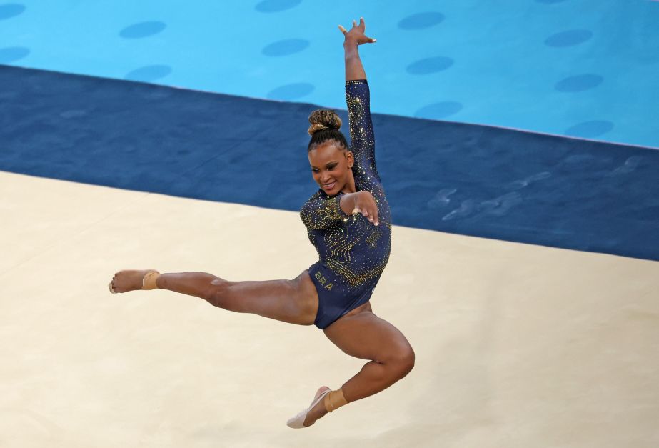 Rebeca Andrade iguala recorde de medalhas entre brasileiras em Olimpíadas