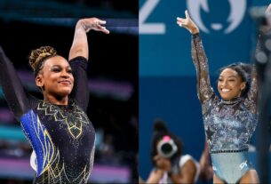 Rebeca Andrade x Simone Biles: compare as notas da final por equipes da ginástica artística