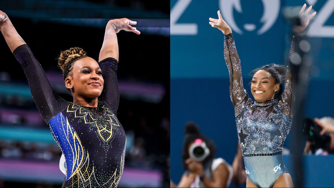 Rebeca Andrade x Simone Biles: compare as notas da final por equipes da ginástica artística