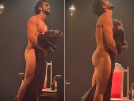 Rodrigo Simas aparece nu em peça de teatro e web vai à loucura. Veja!