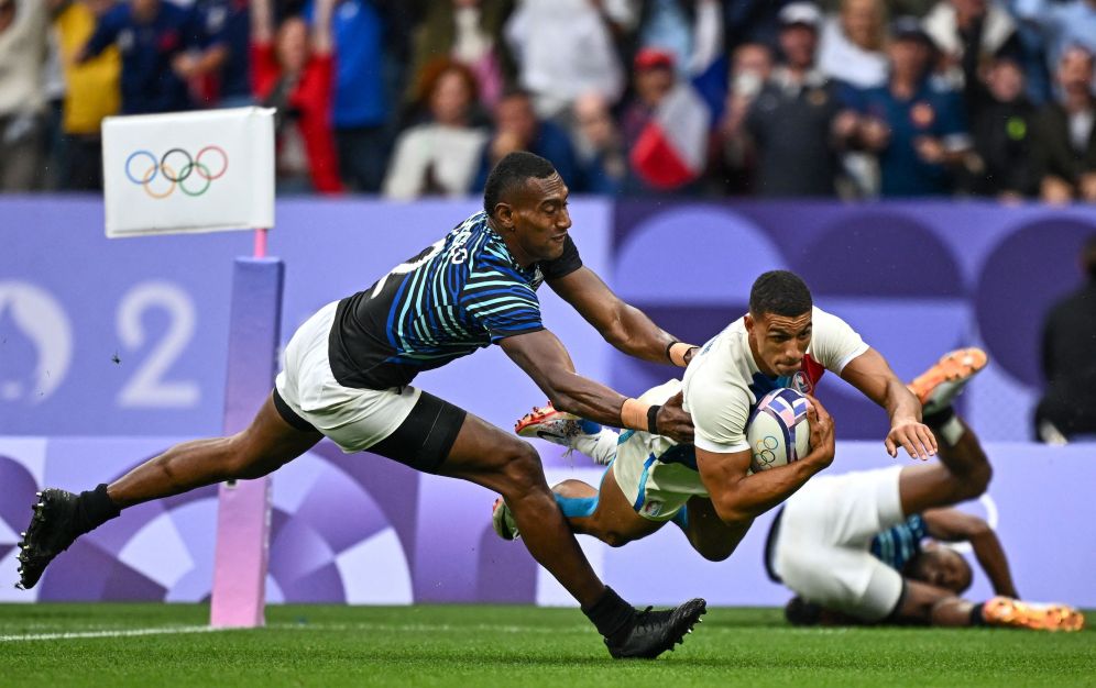 Rugby de 7 leva França ao seu primeiro ouro na Olimpíada de Paris 2024