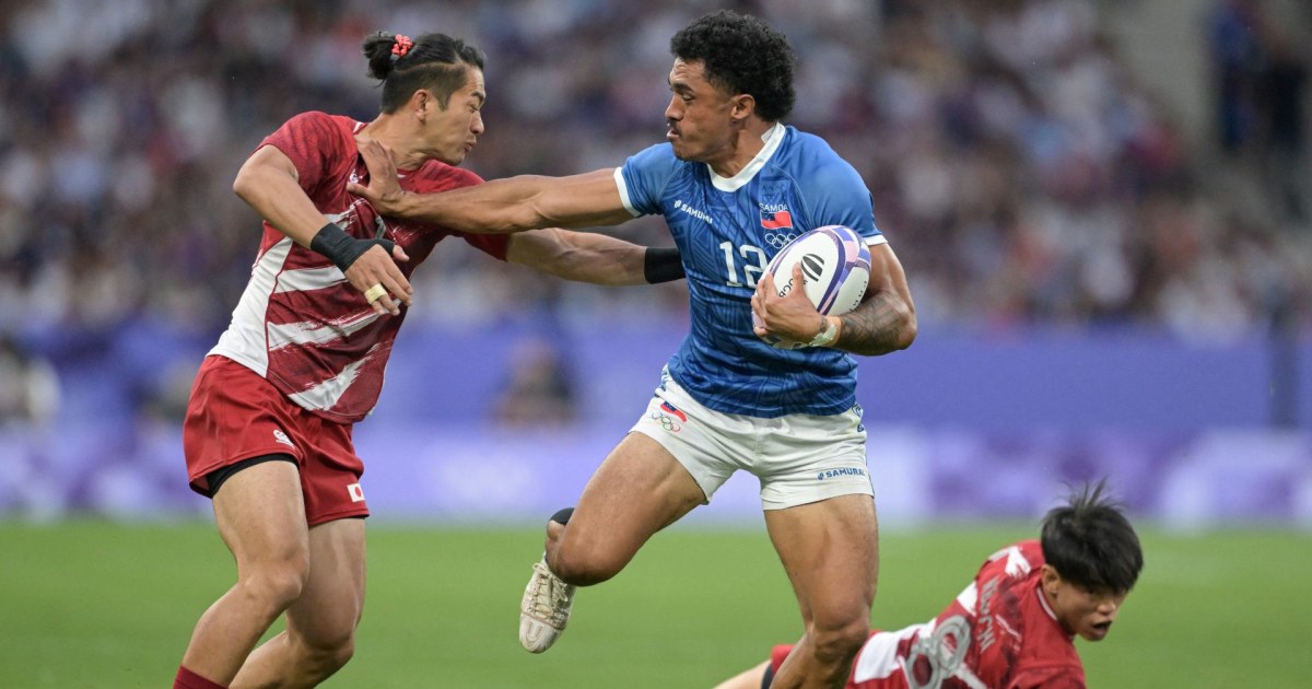 Samoa garante vitória de classificação por 42-7 sobre o Japão no rugby