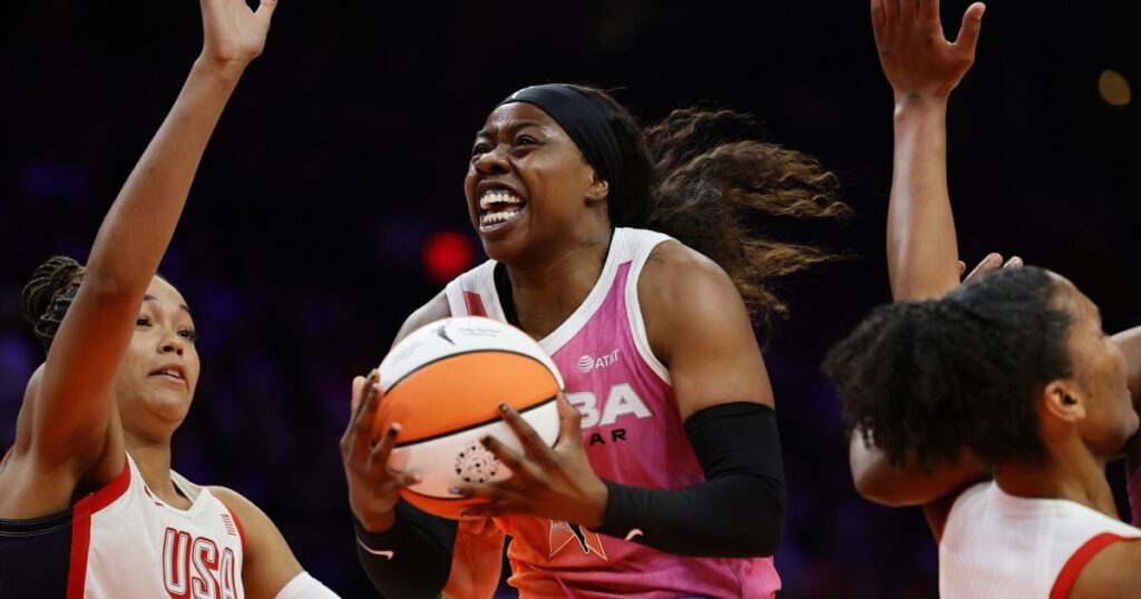 Seleção dos EUA cai para o time All-Star da WNBA a menos de uma semana das Olimpíadas