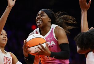 Seleção dos EUA cai para o time All-Star da WNBA a menos de uma semana das Olimpíadas