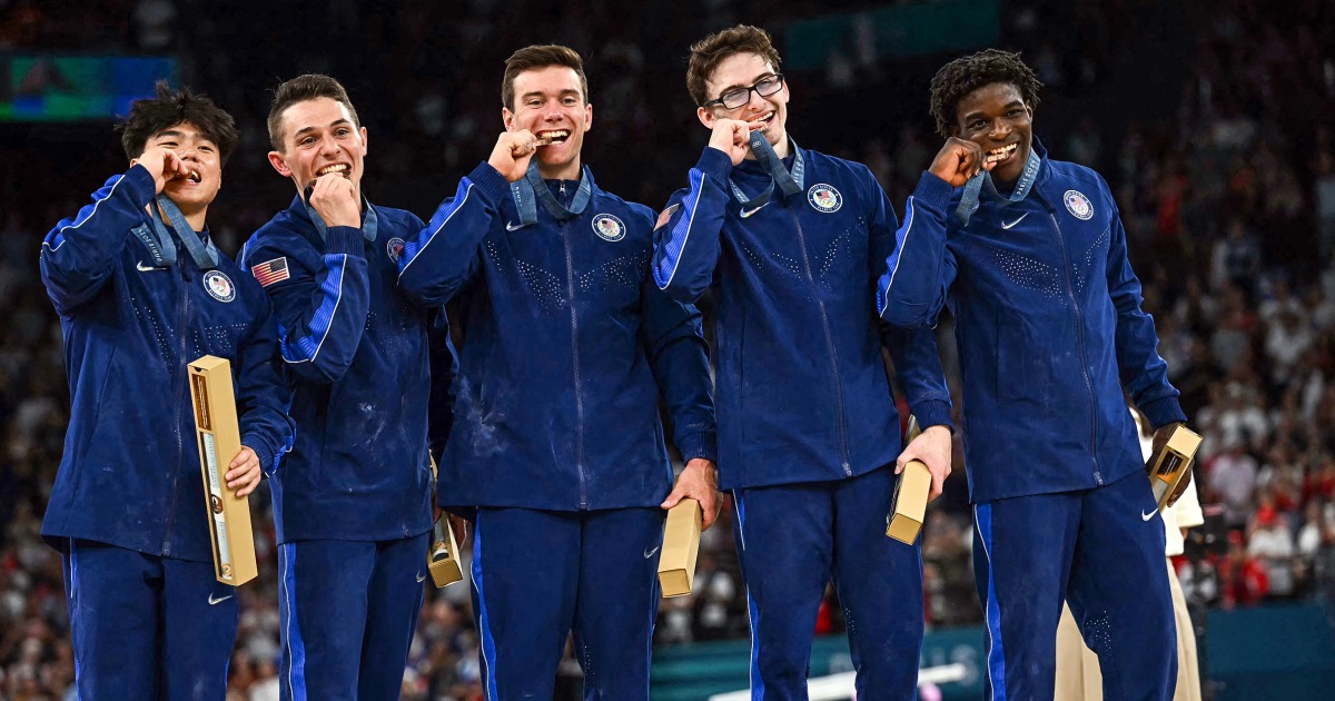 Seleção masculina de ginástica dos EUA conquista bronze, conquistando a primeira medalha olímpica em 16 anos