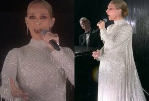 Celine Dion, afastada dos palcos há cinco anos, se apresenta na abertura da Olimpíada de Paris