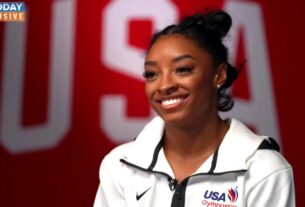 Simone Biles pronta para ser 'sem pedir desculpas' nas Olimpíadas de Paris