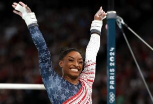 Simone Biles responde críticas de ex-companheira após ouro em Paris 2024