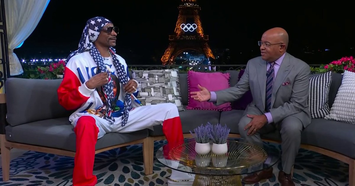 Snoop Dogg fala com Mike Tirico sobre seus principais destaques da Semana 1 das Olimpíadas