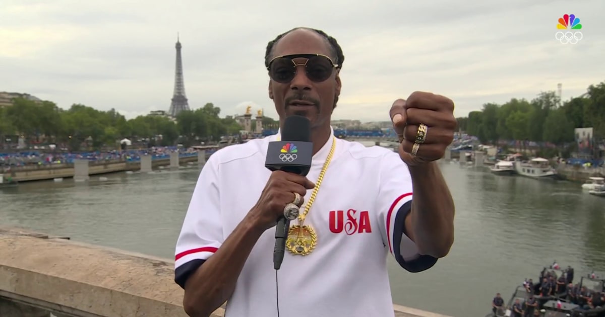 Snoop Dogg fala sobre seu papel na cerimônia de abertura das Olimpíadas