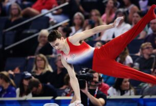 Stephen Nedoroscik tem apenas um evento — e isso pode render uma medalha à equipe masculina de ginástica dos EUA