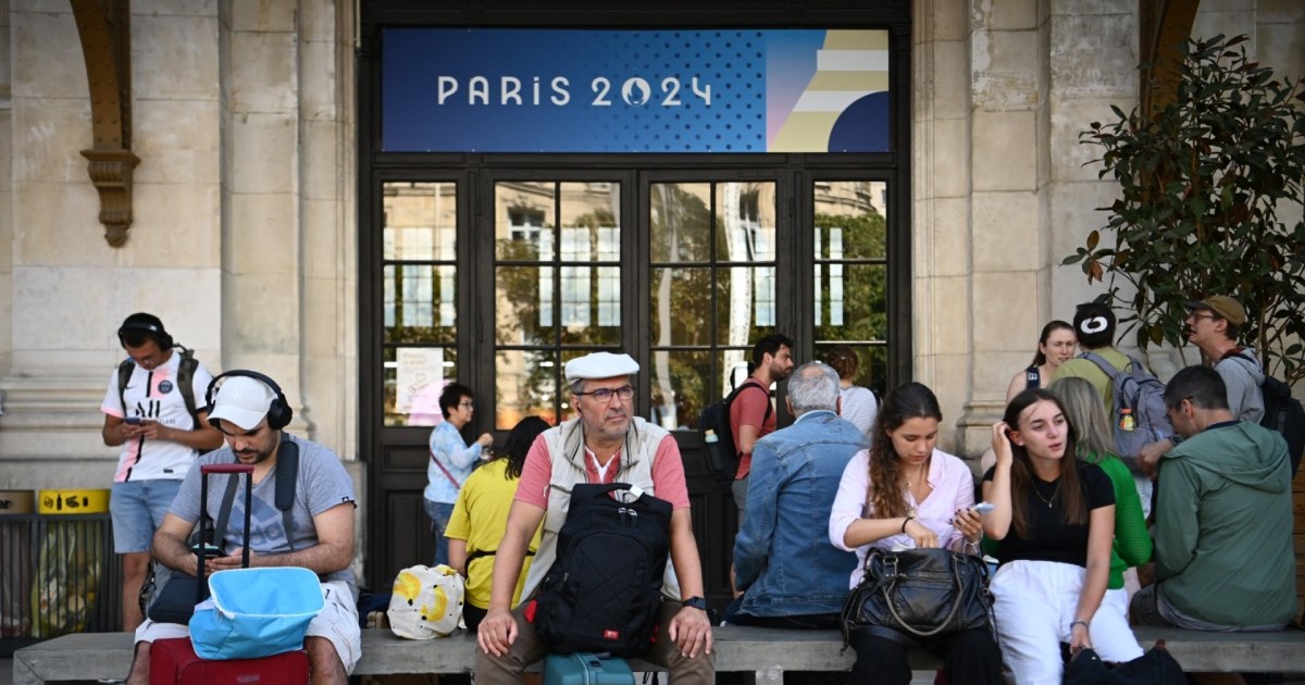 Vários ataques incendiários interrompem a rede ferroviária da França