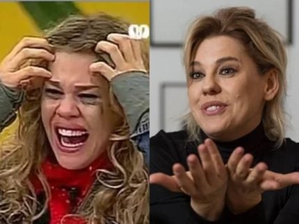 Ao Jornal Nacional, Bárbara Paz, campeã da Casa dos Artistas 1, falou sobre a relação com Silvio Santos