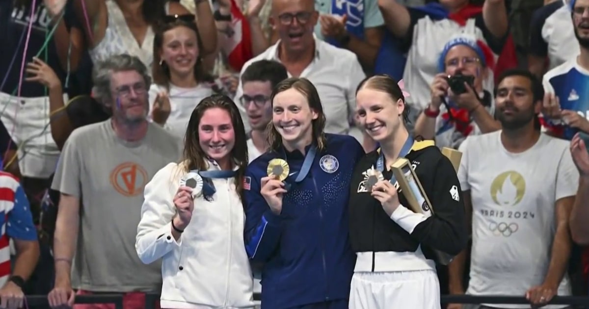 A equipe dos EUA acumula mais medalhas enquanto Ledecky estabelece novo recorde olímpico