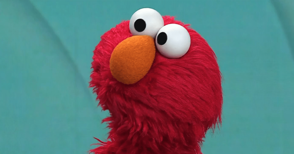 A verificação de bem-estar nas redes sociais de Elmo inspirou uma pesquisa nacional sobre saúde mental